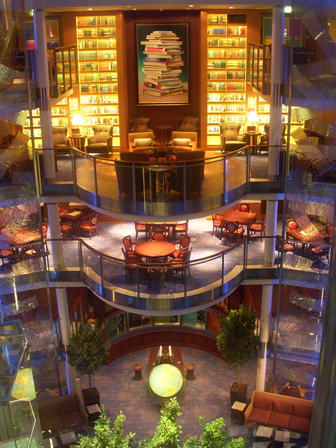 Celebrity Solstice - Library, Card Room and Team Earth
