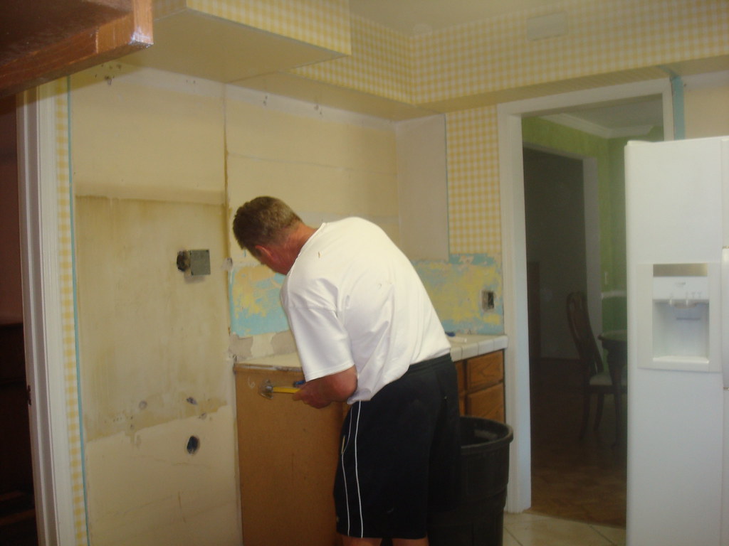 Removing The Tile Countertops Jlgrant Flickr