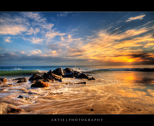 When the Water Meets the Rocks :: HDR by :: Artie | Photography ::
