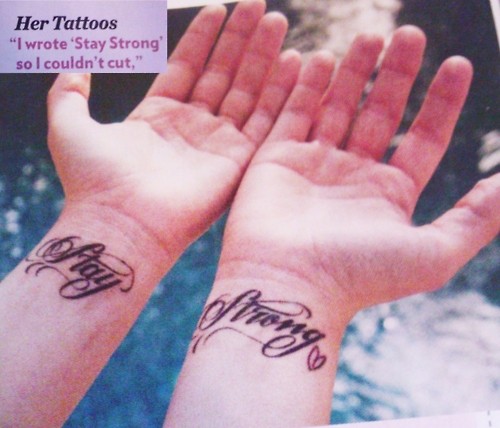 Stay Strong Quotes Tattoos QuotesGram