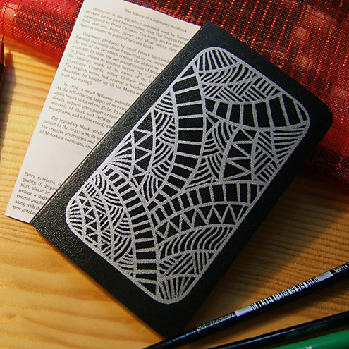 Handpainted Volant Mokeskin Journal | Lightfast and colourfa… | Flickr