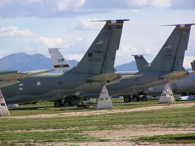 C-135'S AT FINAL REST @ AMARG TUCSON ARIZONA