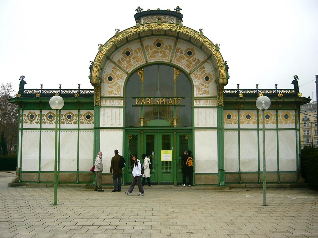 Otto Wagner- Karlsplatz Station, 1898-99
