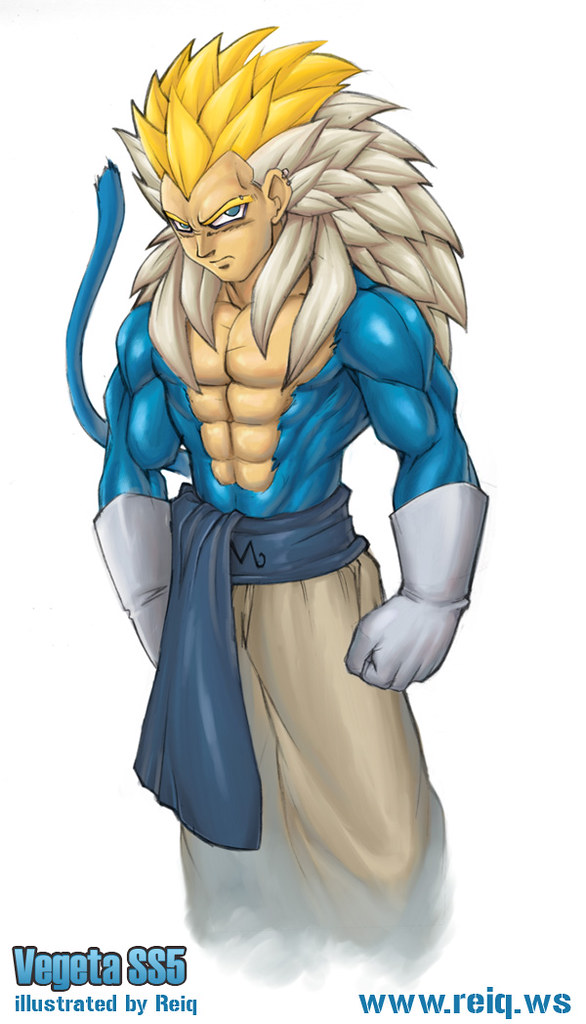 PapeluchoAS på X: Vegeta ssj5 versión reiq #dragonballaf