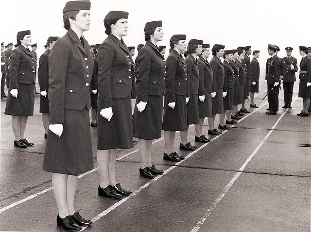 RAF Swinderby, WRAF 'B' Flight Passing Out Parade, c.October 1983