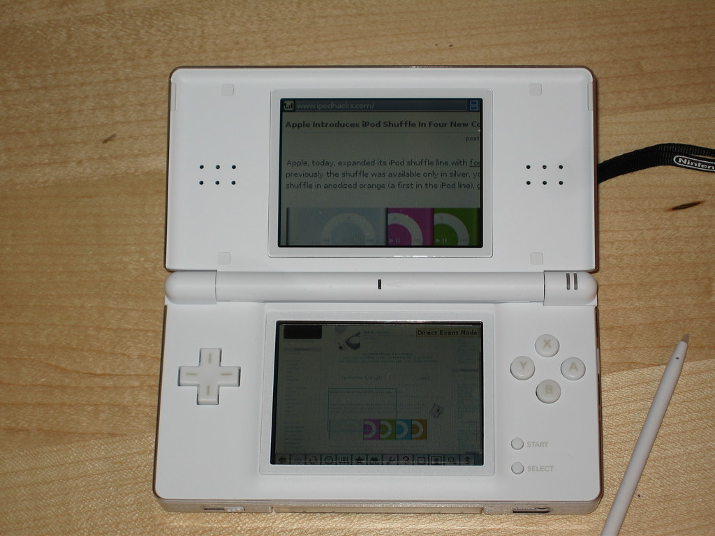 iPod Hacks on the DS browser