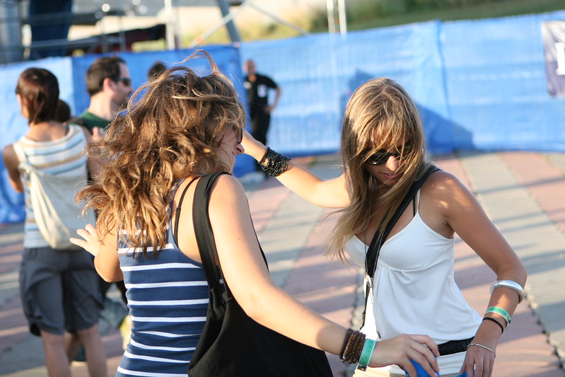 Ambiente en el Summercase 08 Barcelona
