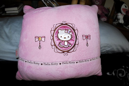 Large, fluffy, and soft Hello Kitty pillow | by AJBitner