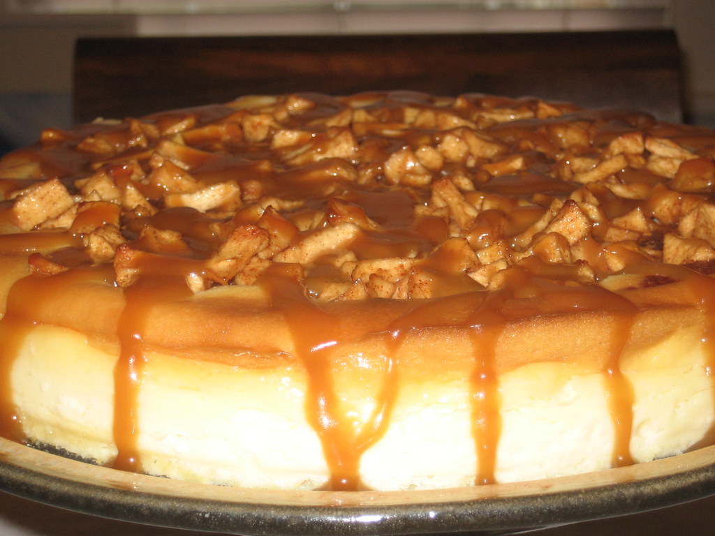 Caramel Nut Apple Cake