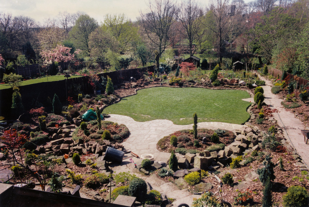 Relandscaping - early Spring 1994