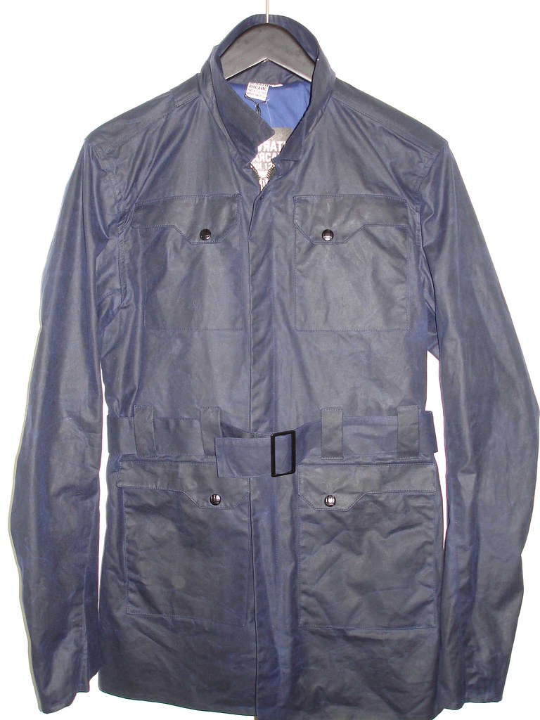 Wrath Arcane Castro Jacket | Waxed Cotton Jacket; belts at t… | Flickr