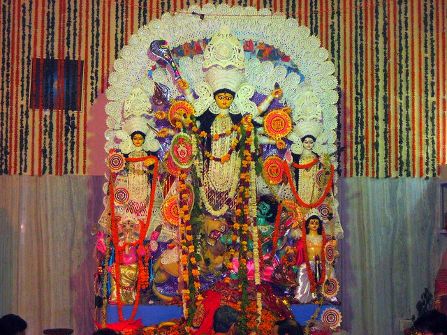 Greater Kailash Durga Bari pujo