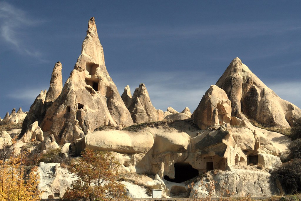 Cappadocia Rocks Rock houses and Fairy Chimneys near Goreme, Cappadocia, Tu… | Flickr