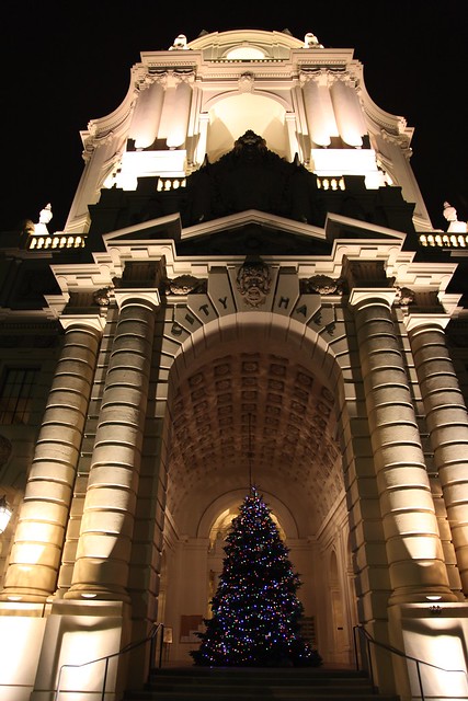 Pasadena City Hall's Christmas Tree