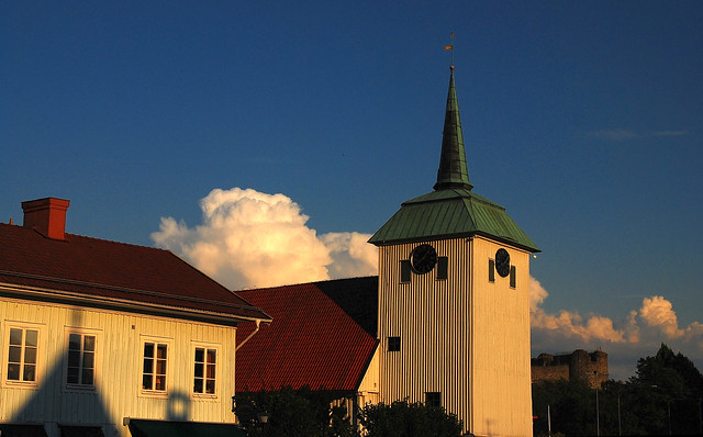 the church and Bohus Fortress