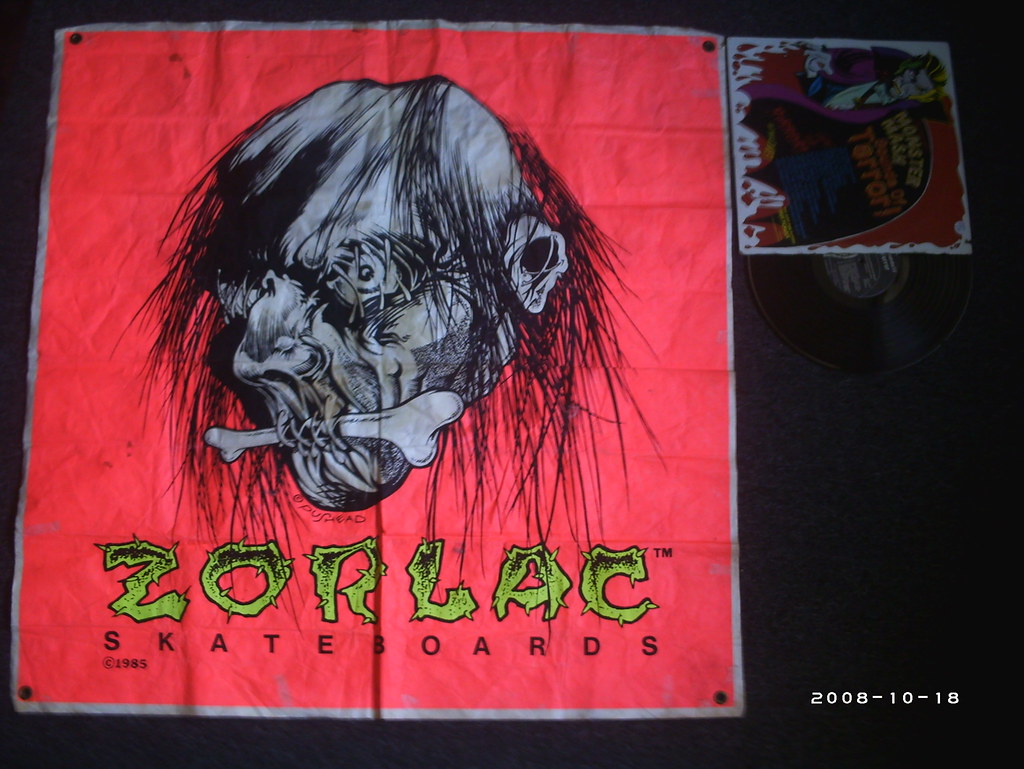 schade leerboek drijvend Zorlac Skate Banner by Pushead from 1985 0017 | Zorlac Skate… | Flickr