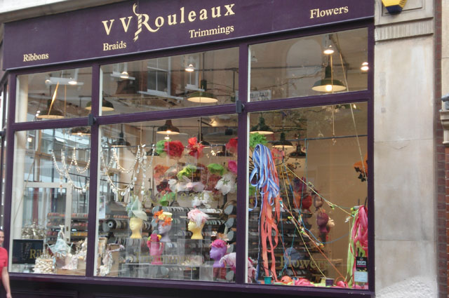 VV Rouleaux Storefront - London