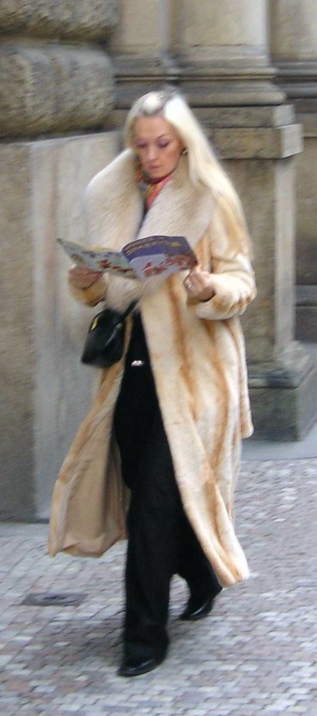 Prag street fur fashion-mink | Tomas | Flickr