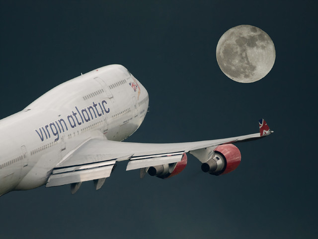 (Virgin) Fly me to the moon