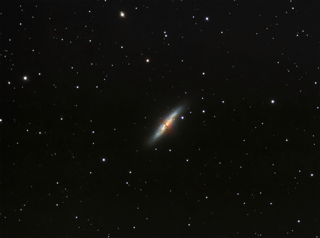 Bode galaxy M82 | Bode galaxy M82 13 x 300 sec @ 800 ASA Tak… | Flickr