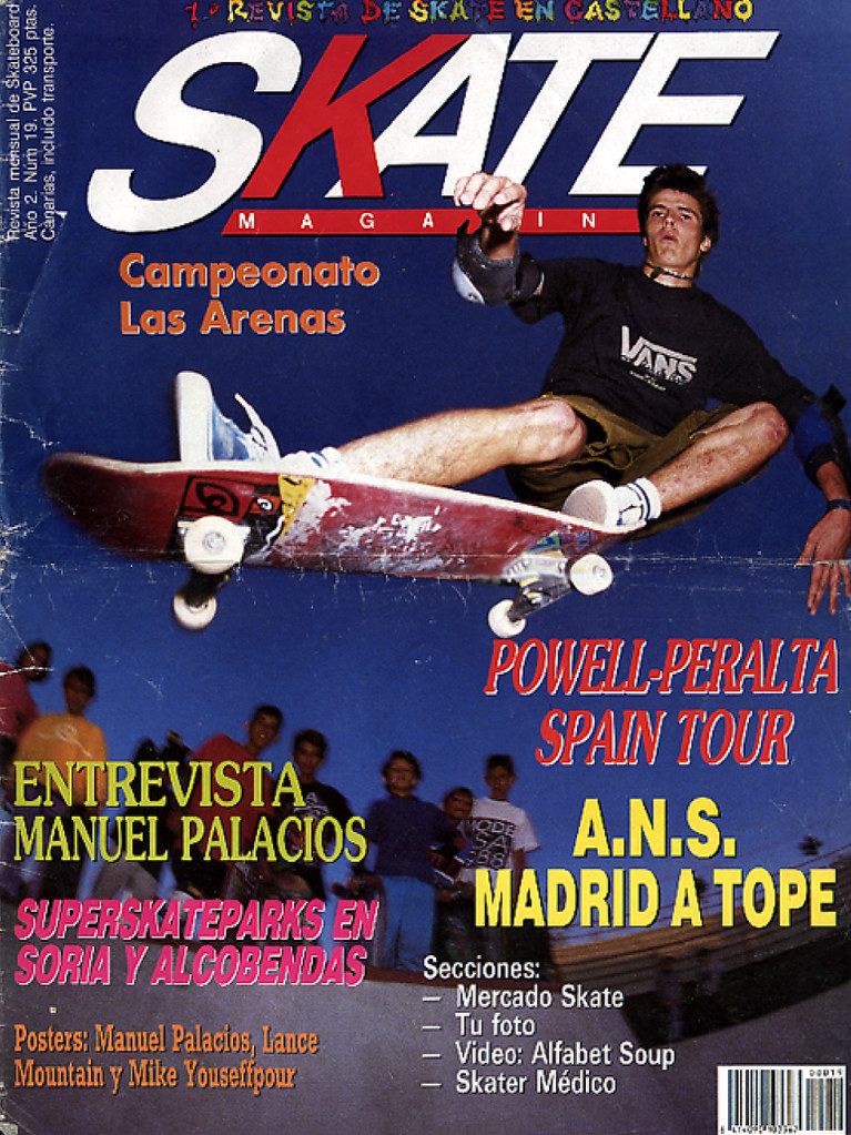 1992-skate magazine portada | Mi primer trabajo fue de maque… | Flickr