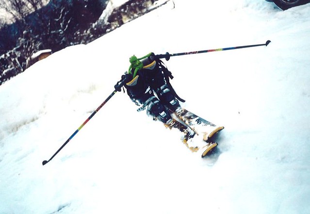 You think I can't ski? Watch this! (Ehrwald) | Kermit | Flickr