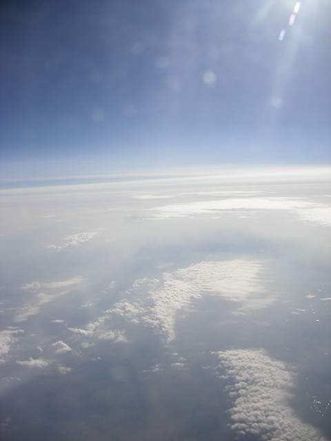 the view from EL-AL plane