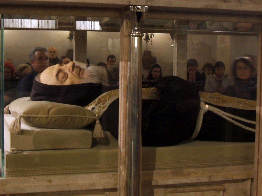 St Padre Pio's Body Exhumed | Italy | When St Pio's crypt wa… | Flickr
