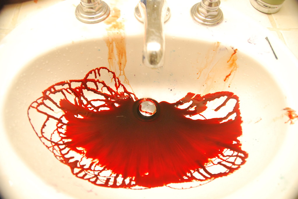 Starin At The Sink Of Blood Crushed Veneer Flickr