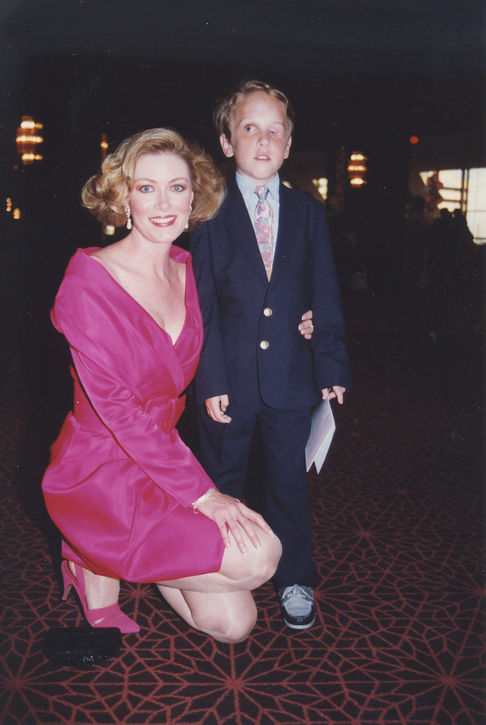Nancy Stafford and NF child.