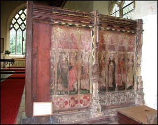 rood screen: south