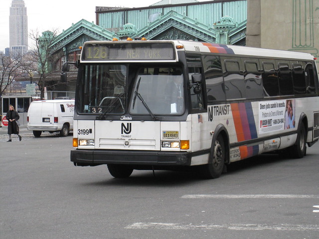 NJ Transit Bus on Route 126