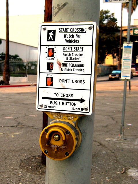 Pedestrian Crossing, LA