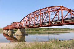 "Big Orange Bridge" (Outlook, Saskatchewan)