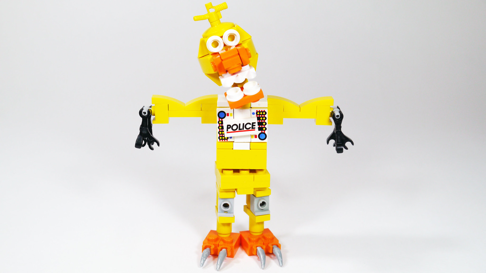 LEGO Withered Chica (FNAF), See how to build it: www.youtub…