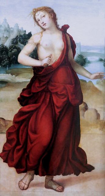 IMG_8044 Sodoma (Giovanni Antonio Bazzi). 1477-1549. Siena.  Lucrèce.  vers 1510. Hannover. Landesmuseum.