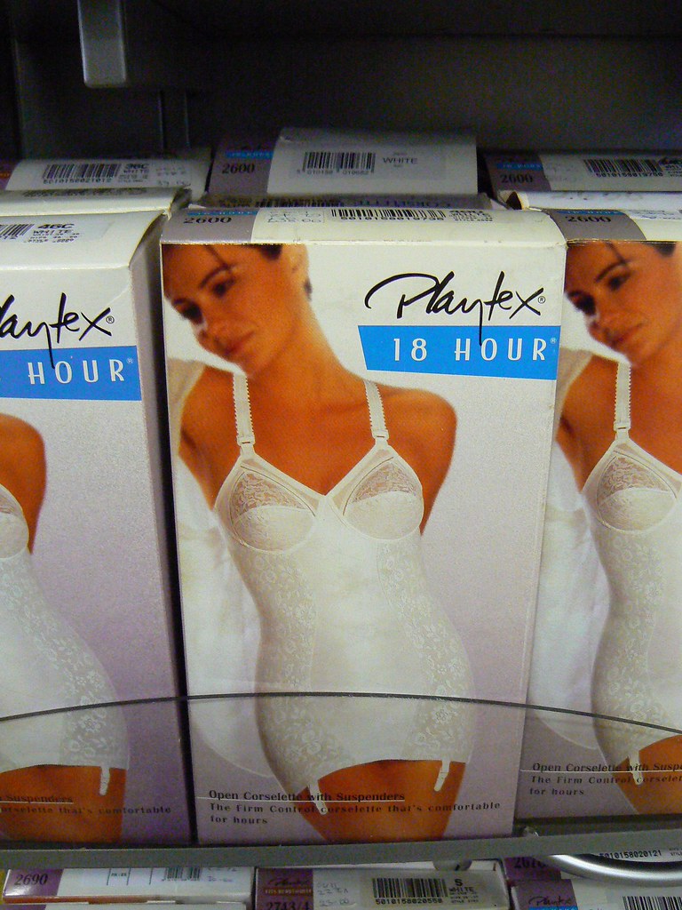 Playtex 18-hour girdle, I haven't seen one of those since I…
