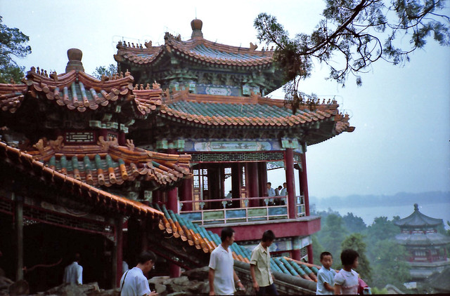 Pavillion in summer palace Beijing