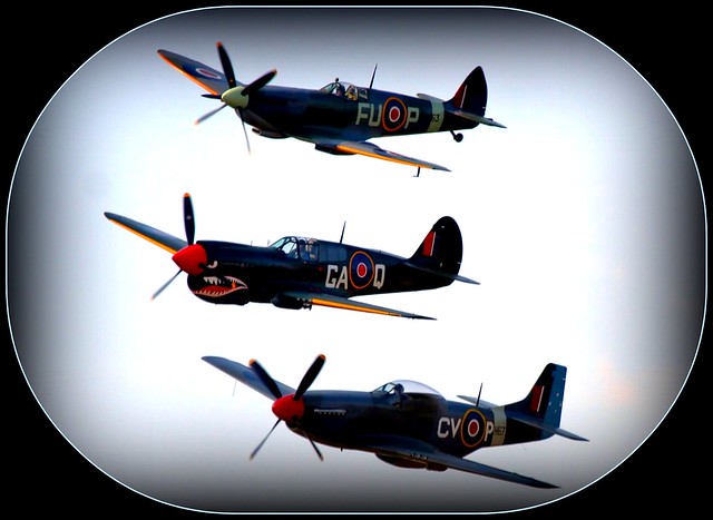 Mustang, Kittyhawk & Spitfire