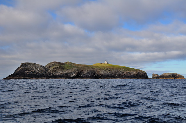 View of Eilean Mor, Flannan Islands, Atlantic Ocean, Scotland