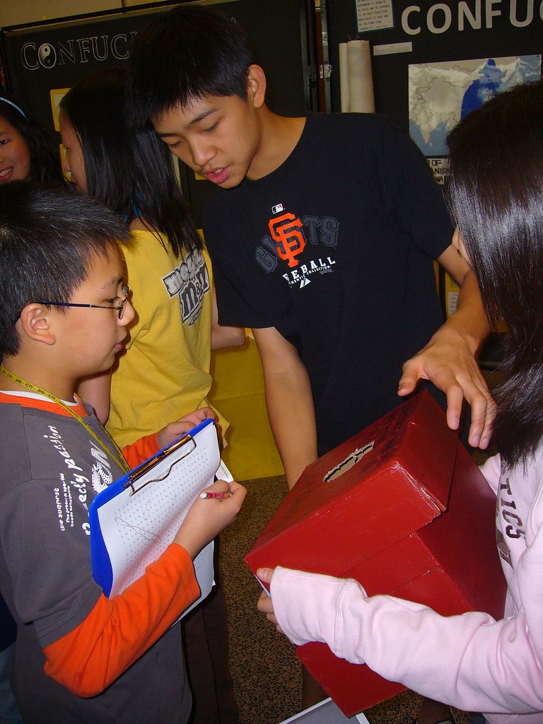 Students Interacting with Upper Elementary Students | Flickr