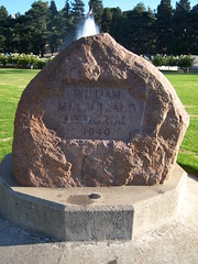 William Mullholand Memorial Fountain - Griffith Park - Engraved Boulder