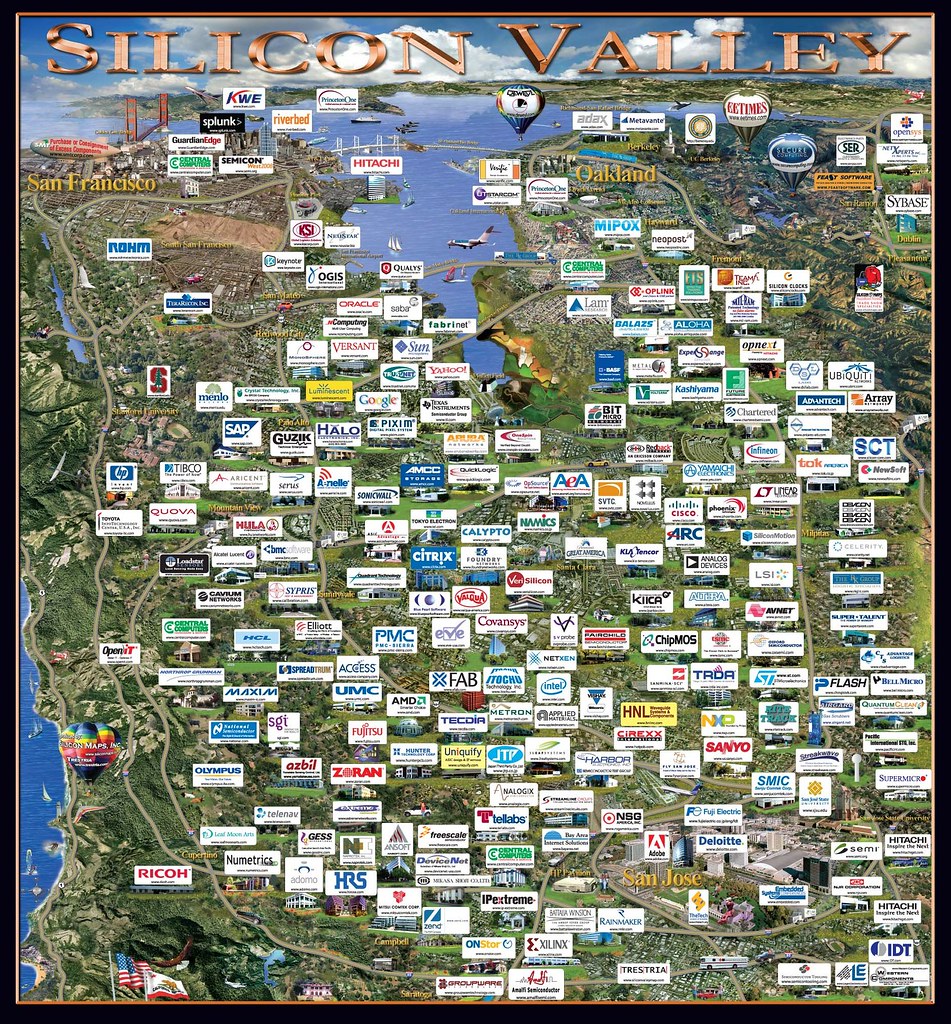 This is a Creative Commons image with the title Silicon Valley