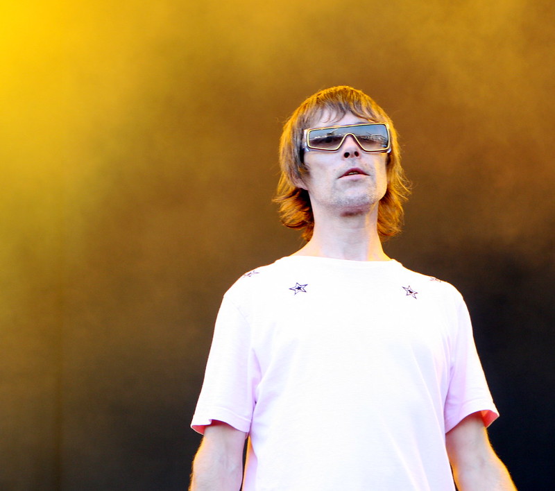 Ian Brown en el Summercase 08 de Barcelona