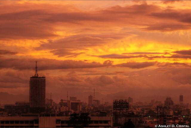 Sunrise Over Manila