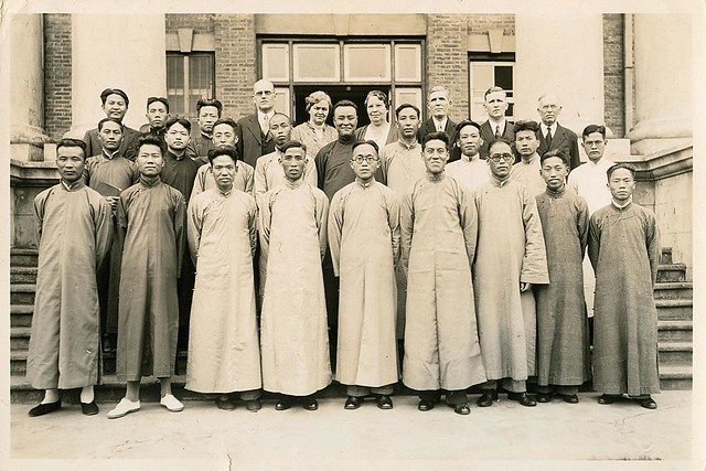 Aug Carlberg IX 2 Faculty and graduates seminary China 1936