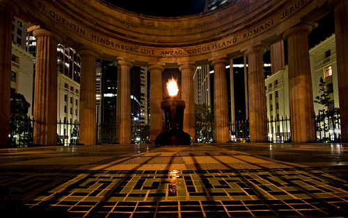Eternal flame, Brisbane Shrine of Remembrance | by EJC01