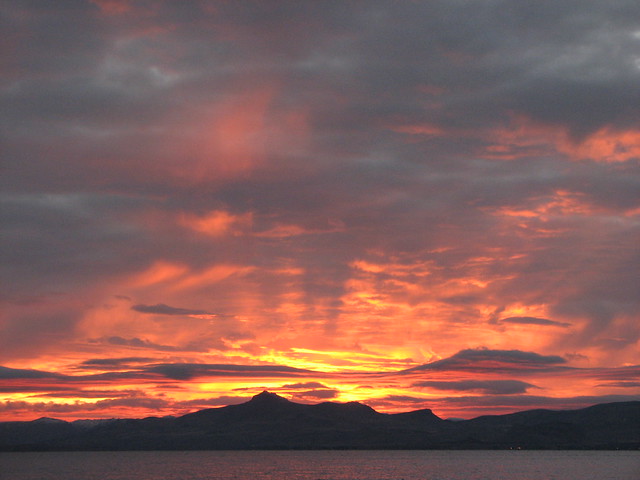 Glorious Sunrise in Bariloche, Argentina