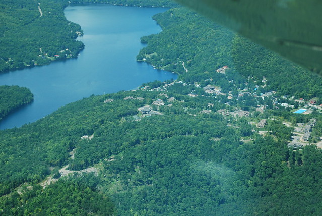 Aerial view of Tremblant