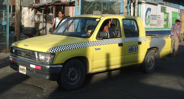 Pick-up taxi